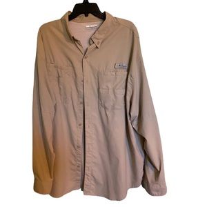 Columbia PFG Long Sleeve Button Up